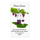 CHIC WINE LABEL_WINE LOVER (Vorne)