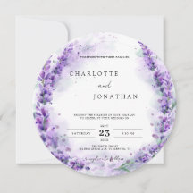 Chic Wisteria Lilac Floral Wreath Einzigartige Hoc