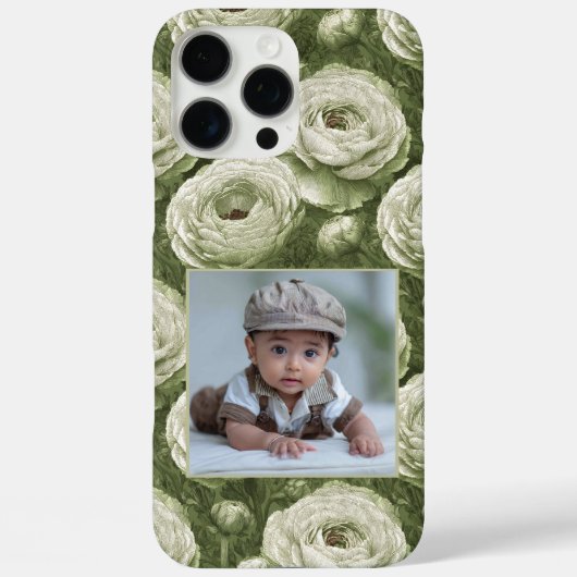 Chic Women Gift Ranunculus Custom  Case-Mate iPhone Hülle (Rückseite)