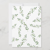 Chic Woodland Grünland Forest Animals Kinderdusche Dankeskarte (Rückseite)