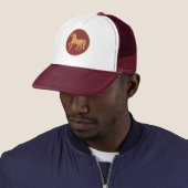 Chic Year of the Horse, Maroon Trucker Hat Truckerkappe (Beispiel)