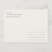 Chic Yosemite National Park CA Wasserfarbenreise Postkarte (Rückseite)