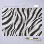 Chic Zebra Animal Print Brautparty Seidenpapier (Handwerk)