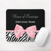 Chic Zebra Print Boutique Light Mousepad (Mit Mouse)