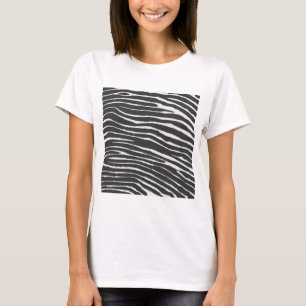 Chic Zebra Print T-Shirt