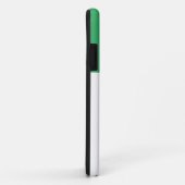 Chic zeitgenössischer Weißmeer-Farbblock Case-Mate iPhone Hülle (Hinten/Rechts)