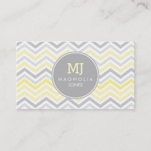 Chic-Zickzack moderne berufliche Geschäfts-Karte Visitenkarte