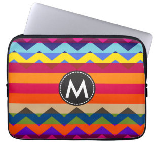 Chic Zickzack Stripes Muster #4 Laptopschutzhülle