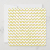 Chic-Zickzack und BlumenBrautparty-Einladung Einladung (Rückseite)