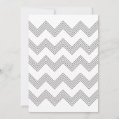 Chic Zickzack Zigzag Abschluss Ankündigung (Rückseite)