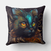 Chica - Beautiful Tortoise Muschel Katzenwurfkisse Kissen (Rückseite)