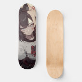 Chica Cat II, vintage Skateboard (Vorderseite)
