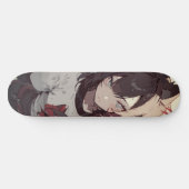 Chica Cat II, vintage Skateboard (Horizontal)