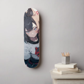 Chica Cat Skateboard