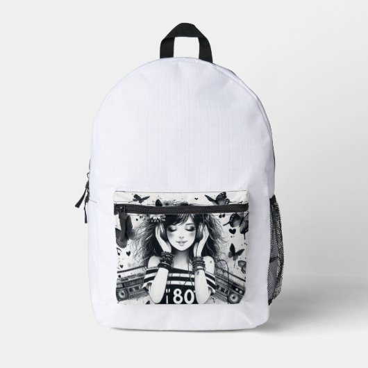 Chica de edición limitada bedruckter rucksack (Vorderseite)