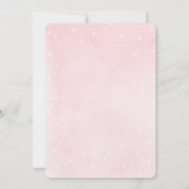 Chica de invitación a Baby Shower para mariposa Einladung (Rückseite)