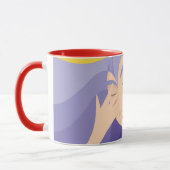 Chica tímida tasse (Links)