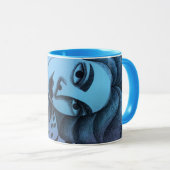 Chica y su gato tasse (VorderseiteRechts)