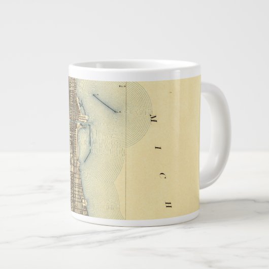 Chicage 1889 Tasse (Vorderseite Rechts)