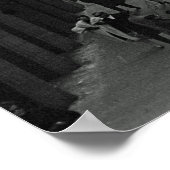 Chicago 1960er Blackhawk Restaurant Sign Street Poster (Ecke)