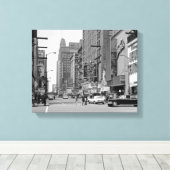 Chicago 1960er Jahre Randolph St Oriental Theater Leinwanddruck (Insitu (Holzboden))