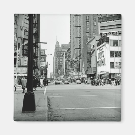 Chicago 1960er Jahre Randolph St Oriental Theater  Magnet (Vorne)