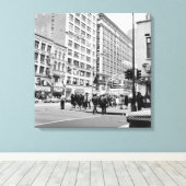 Chicago 1967 Staat und Theater Leinwanddruck (Insitu (Holzboden))