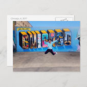Chicago 2017 postkarte (Vorne/Hinten)