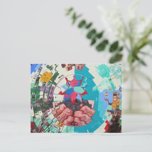 Chicago 2017 postkarte (Stehend Vorderseite)