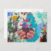 Chicago 2017 postkarte (Vorne/Hinten)