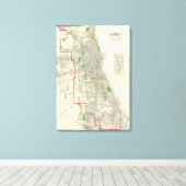 Chicago 2 leinwanddruck (Insitu (Holzboden))