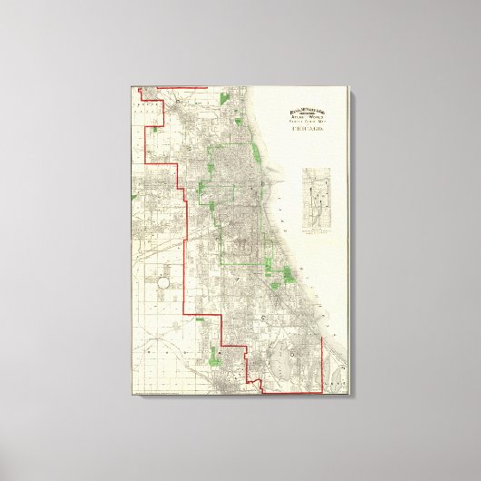 Chicago 2 leinwanddruck (Vorderseite)