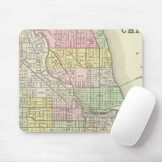 Chicago 2 mousepad (Mit Mouse)