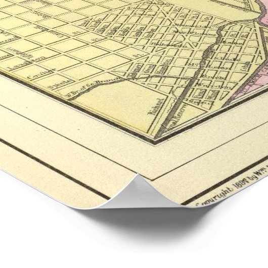 Chicago 2 poster (Ecke)