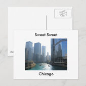 Chicago (4) postkarte (Vorne/Hinten)