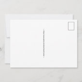 Chicago 5x7 große Postkarte (Rückseite)