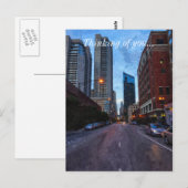 Chicago Abend Drive Postkarte (Vorne/Hinten)