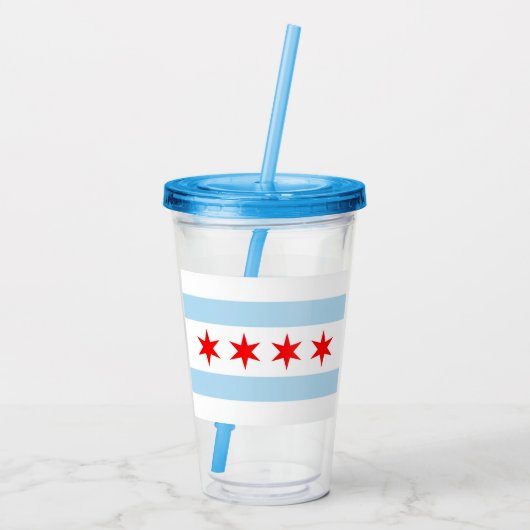 Chicago Acryltrinkbecher (Rückseite)