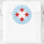 Chicago Air Force (Bomb Wing) Roundel Runder Aufkleber (Tasche)