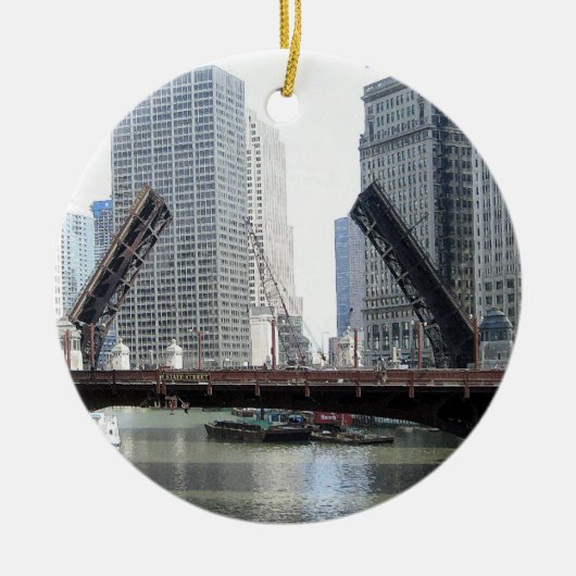 Chicago… Andenken Keramikornament (Vorne)