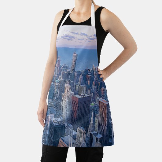 Chicago Architectural Gebäude Artwork | Schürze (InSitu)