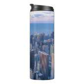 Chicago Architectural Gebäude Artwork | Thermosbecher (Nach rechts gedreht)