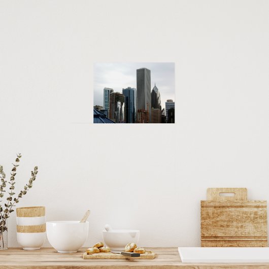 Chicago Architektur Poster (Küche)