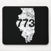 Chicago Area Code 773 Mousepad (Vorne)