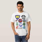 Chicago Area Ice & Roller Rinks. T-Shirt (Vorne ganz)
