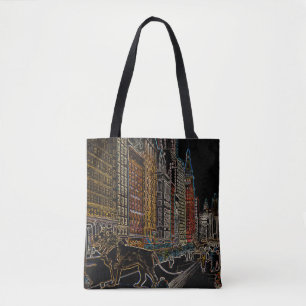 CHICAGO ART INSTITUTE LÖWEN MICHIGAN AVE NEON 1930 TASCHE