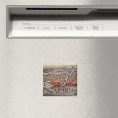 Chicago as it was, c.1880 magnet (In Situ (Geschirrspüler))