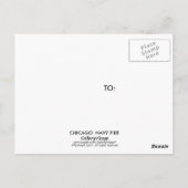 Chicago: Auf dem Marinepier Postkarte (Rückseite)