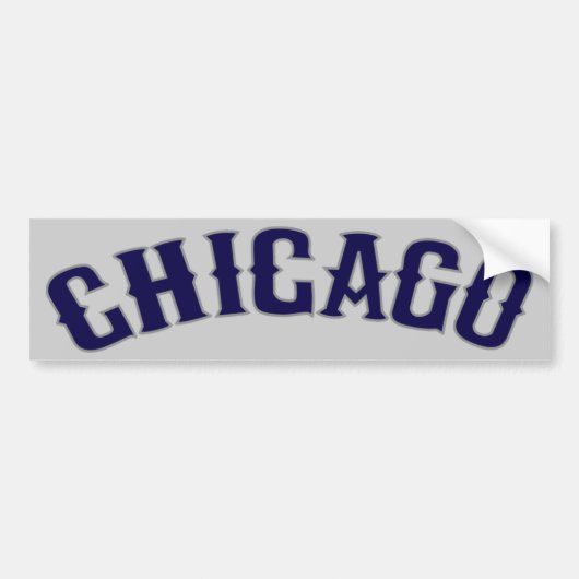 Chicago Autoaufkleber (Vorne)