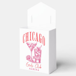 Chicago bachelorette geschenkschachtel
